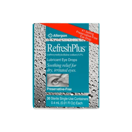 REFRESH PLUS 30 VIAL EYE DROPS