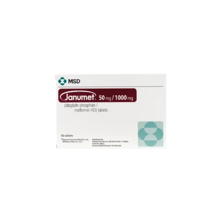 JANUMET 50/1000 MG 56 TAB
