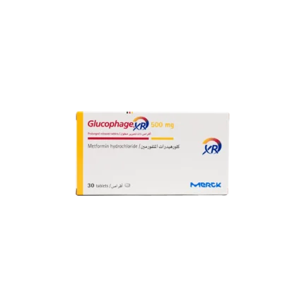 GLUCOPHAGE XR 500 MG 30 TAB