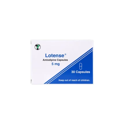 LOTENSE 5 MG 30 CAP
