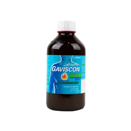 GAVISCON PIPERMINT SUSPENSION 600ML