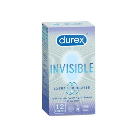 DUREX INVISIBLE EXTRA SENSITIVE 12 PCS