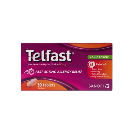 TELFAST 120 MG 30 TAB