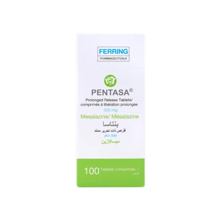 PENTASA 500 MG 100 TAB