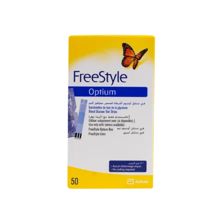 FREE STYLE OPTIUM 50 TEST STRIPS
