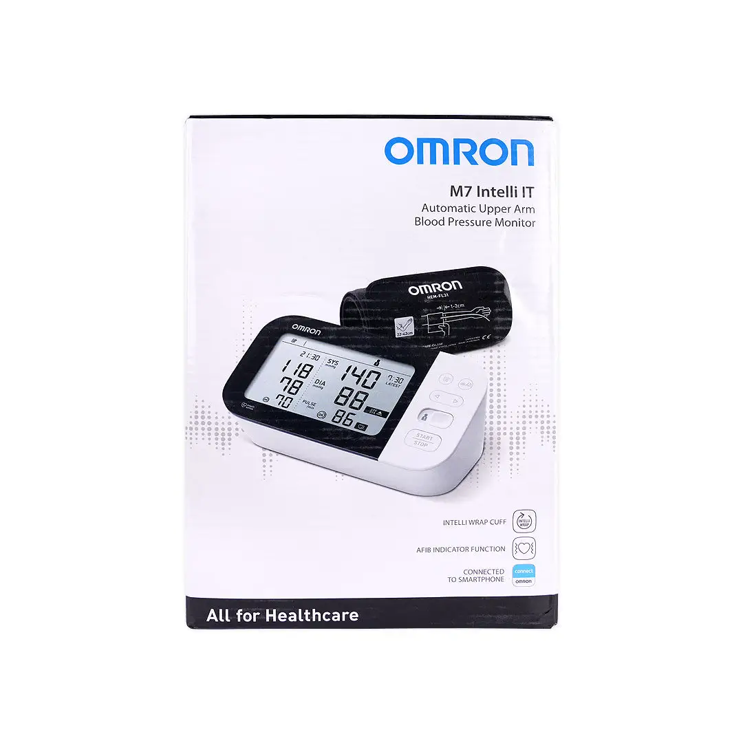 29851-Omron_Upper_Arm_BP_Monitor_Intelli-M7_Front_Side