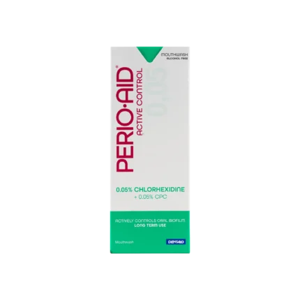 PERIOAID ACTIVE CONTROL 0.05 % M W  500 ML GREEN