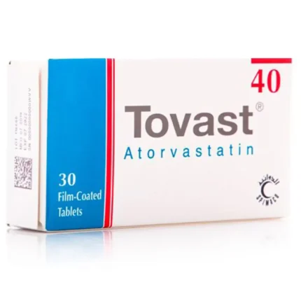TOVAST 40MG 30 FILM-COATED TABLETS