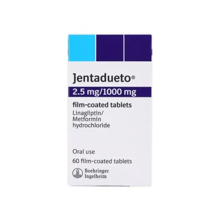 JENTADUETO FILM COATED 2.5MG/1000MG 60TAB