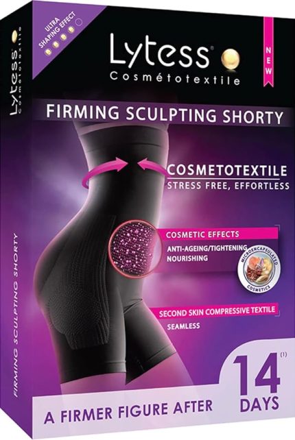 LYTESS SHORTY ANTI AGING BLACK L/XL