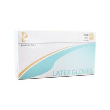 PROMAX GLOVES LATEX POWDER FREE (L) 100 PCS