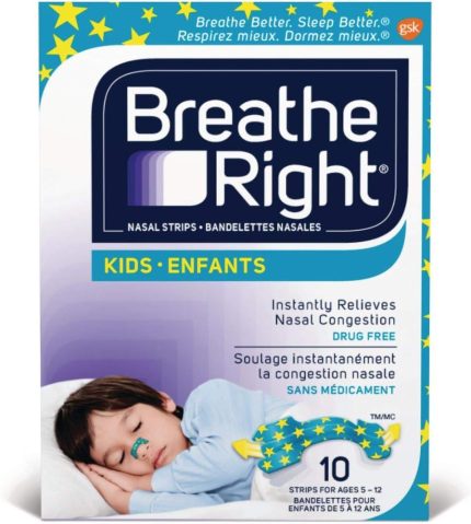 BREATHE RIGHT NASAL 12 STRIPS KIDS