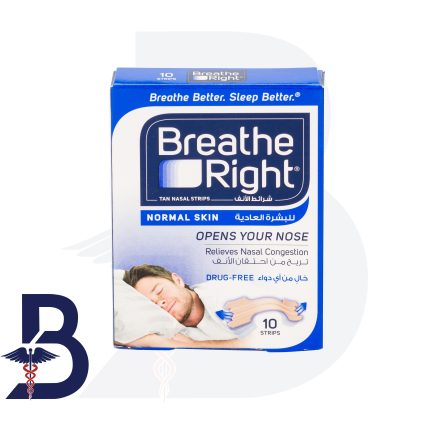 BREATHE RIGHT NORMAL SKIN 10 STRIPS