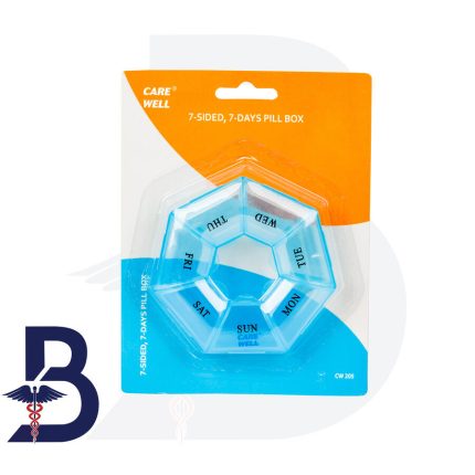 CARE WELL 7 DAY PILL BOX CW205