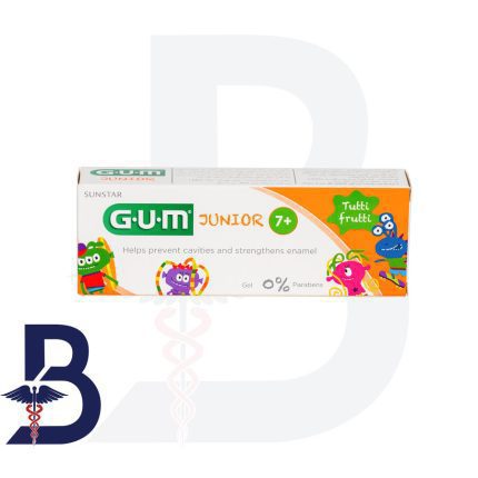G.U.M JUNIOR T/P 50ML ORANGE 7-12Y 3004