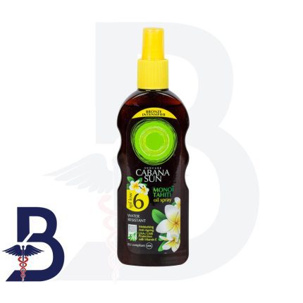 CABANA DEEP TANNING OIL WITH MONOI TAITI SPF6 200M