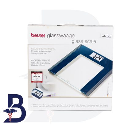 BEURER DIGITAL GLASS SCALE SAPPHIRE-GS170