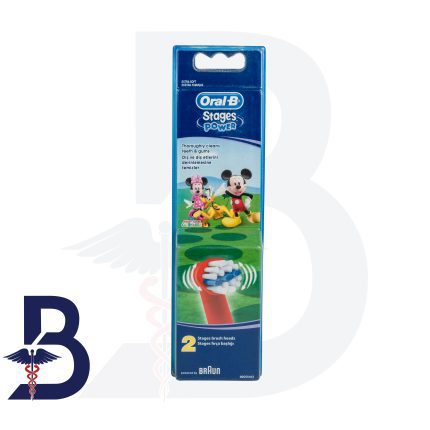 ORAL-B STAGE POWER 2 BRUSH HEADS REFIL EB10-2