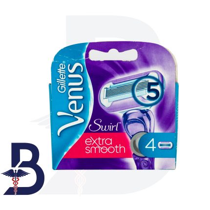GILLETTE VENUS SWIRL  CONTOUR BLADES 4PCS