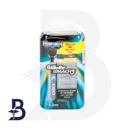 GILLETTE BD MACH 3  REG 4 +RZ FREE