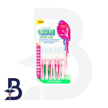 G.U.M TRAV-LER 1.4MM PINK NO-1612 (4PCS)