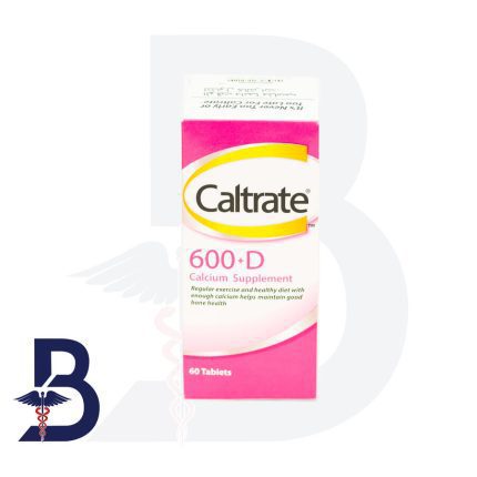 CALTRATE 600 WITH VIT D 60 TAB