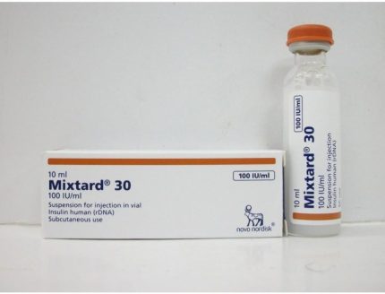 MIXTARD 30-100 IU/1ML 10 ML VIAL