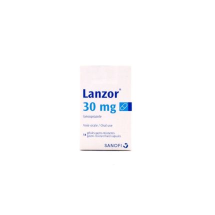 LANZOR 30 MG 14 CAP