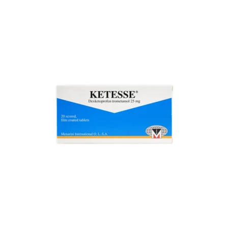 KETESSE 25 MG 20 TAB