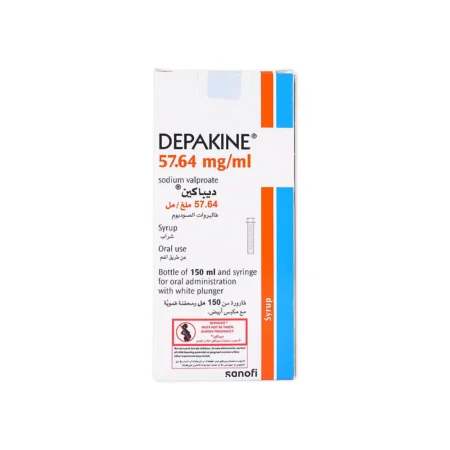 DEPAKINE 57.64 MG/1 ML 150 ML SYRUP