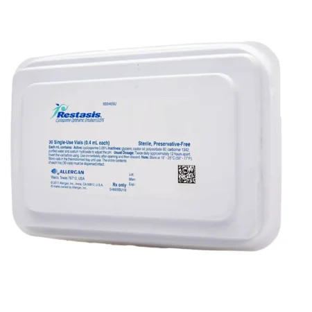 RESTASIS 0.05 % 30 VIAL EYE DROPS