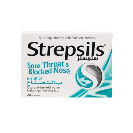 STREPSILS MENTHOL 24 LOZ