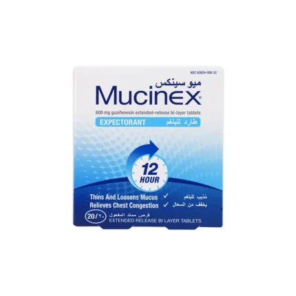 MUCINEX EXP 20 TAB