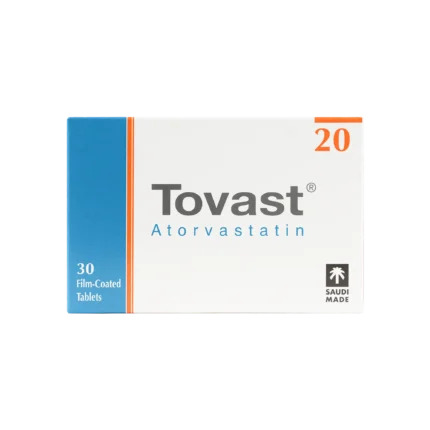 TOVAST 20MG 30 TABLETS