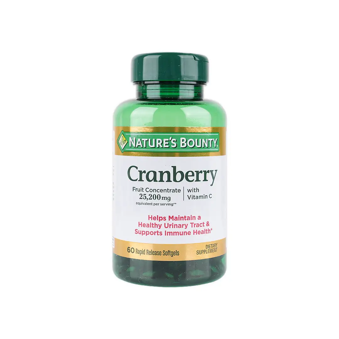 36372-NATURESBOUNTYCRANBERRY25_200MG60CAPinside1