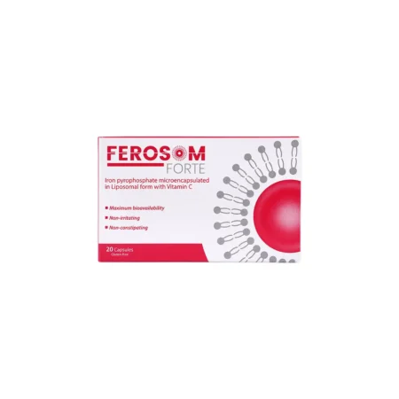 FEROSOM FORTE VIT-C 20 CAP