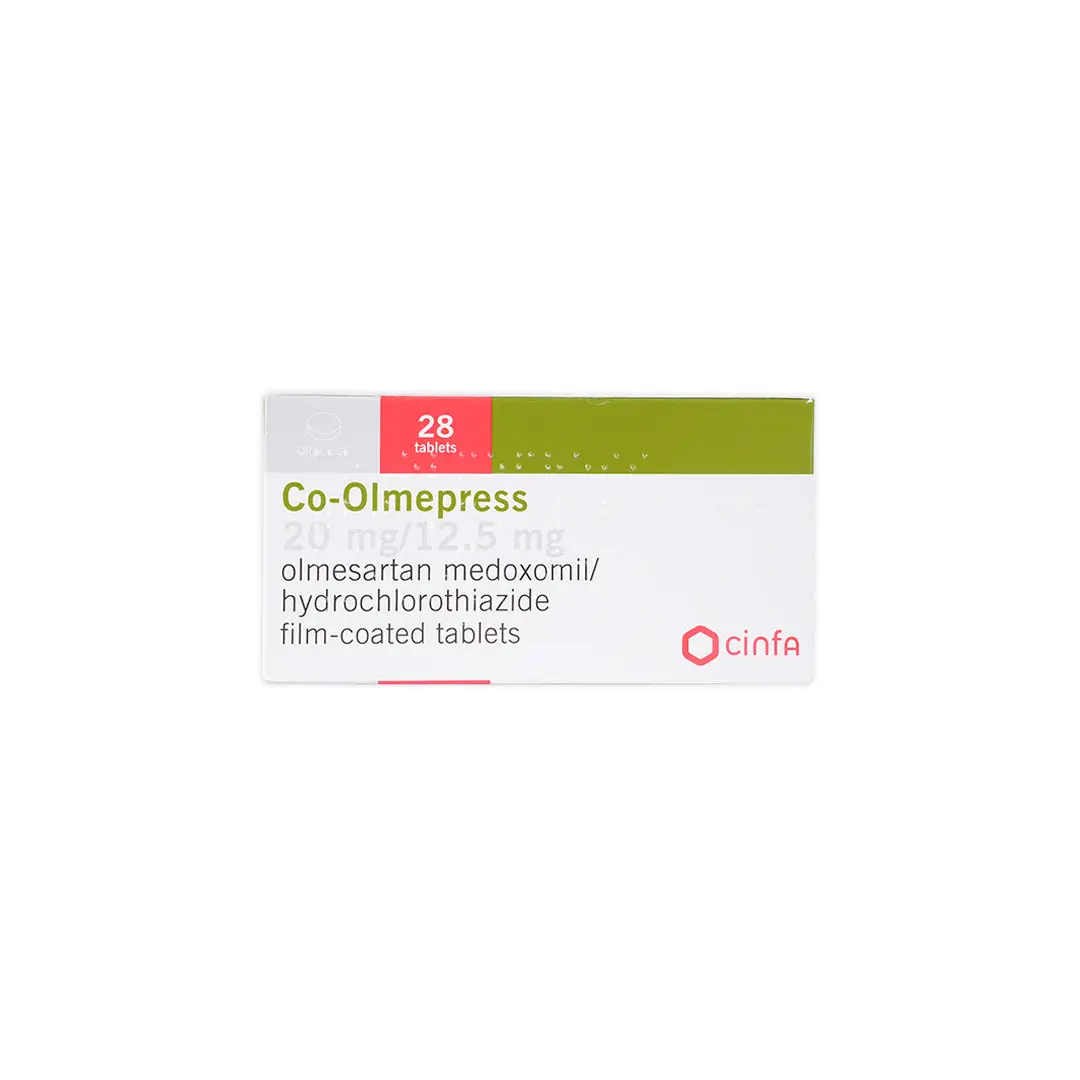 48702-CO-OLMERPRESS20MG12.5MG28TABLETFrontSide