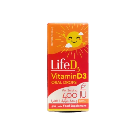 LIFE VITAMIN D3 400IU ORAL DROPS 10ML