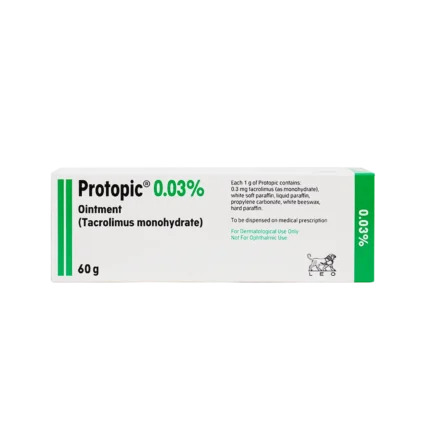 PROTOPIC 0.03% 60GM OINTMENT