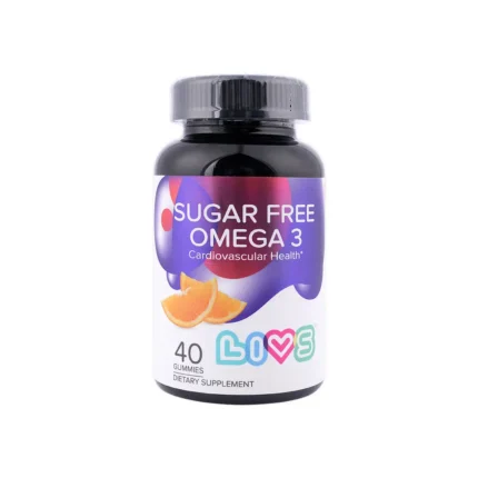 LIVS OMEGA 3 SUGAR FREE 40 GUMMIES