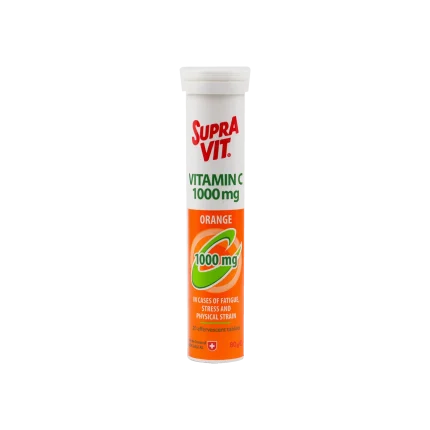 SUPRA VIT VITAMIN C 1000MG ORANGE EFF.TAB