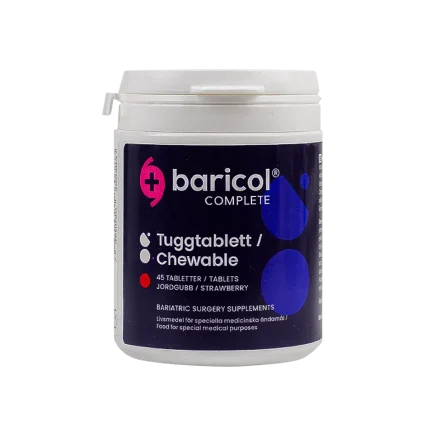 BARICOL COMPLETE CHEW GUMMY STRAWBERRY FLV. 45 TAB