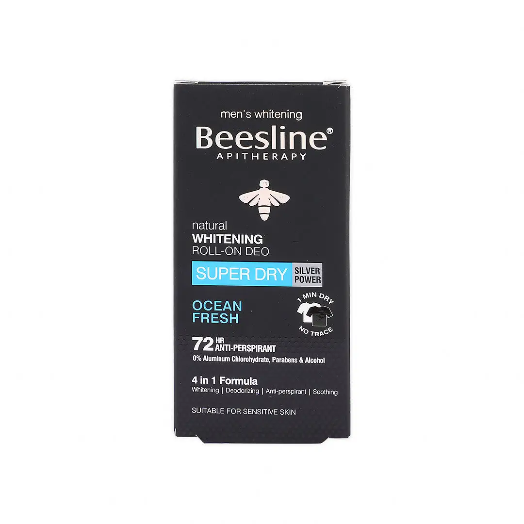 47369-BEESLINEMENWHITENINGROLL-ONDEO72HOCEANFRESH50MLFrontSide