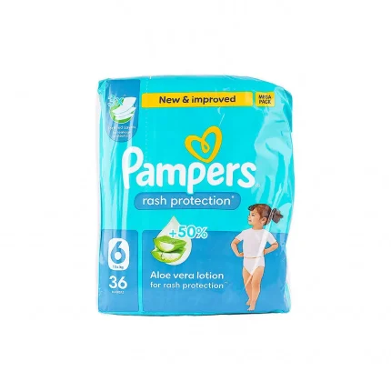 PAMPERS ACTIVE BABY (6) 13+KG EXTRA LARGE 36 PCS