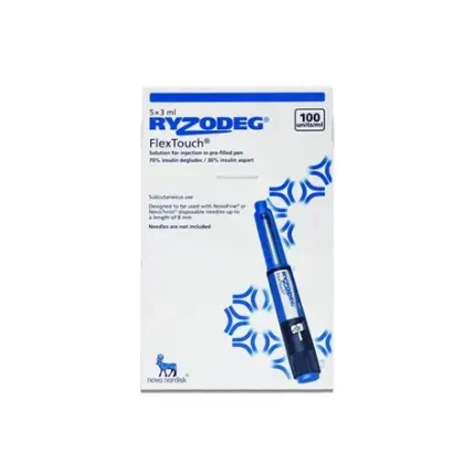RYZODEG FLEXTOUCH 100IU/ML 5X3MLPEN