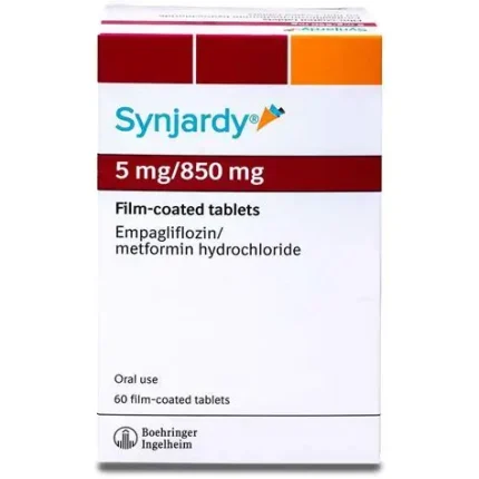 SYNJARDY 5MG/850MG 60 TAB