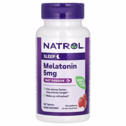 NATROL MELATONIN 5 MG 90 TAB